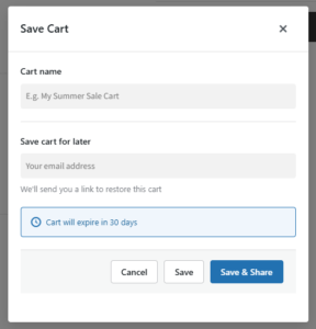 Save & Share WordPress Plugin