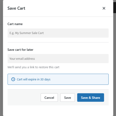 Save & Share WordPress Plugin