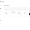 Save & Share Cart For WooCommerce