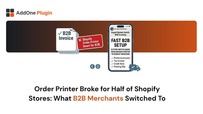 Order Printer Broke for Half of Shopify Stores What B2B Merchants Switched To