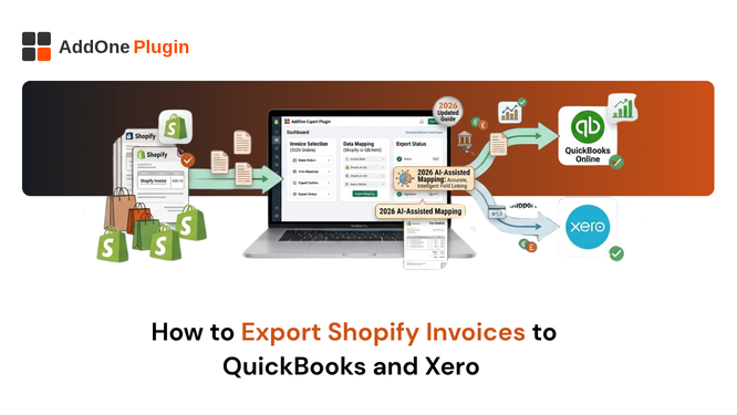 How to Export Shopify Invoices to QuickBooks and Xero (2026 Guide)