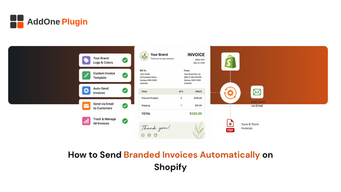 How to Send Branded Invoices Automatically on Shopify