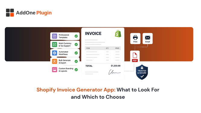 Shopify Invoice Generator App What to Look For and Which to Choose