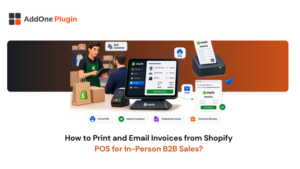 How to Print and Email Invoices from Shopify POS for In-Person B2B Sales