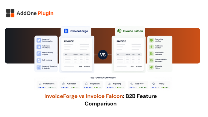 InvoiceForge vs Invoice Falcon B2B Feature Comparison